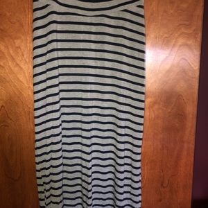 Long maternity skirt